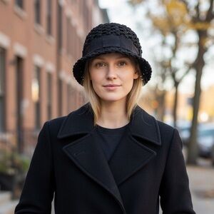 Vintage A Mr. Frank Original weaved hat.